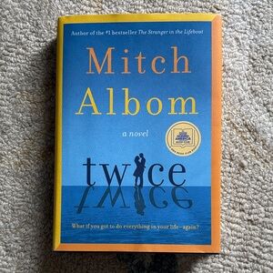 Mitch Albom 'Twice' Hardcover Book